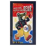 Rosko Musical Marching Bear Tin Litho RC Toy
