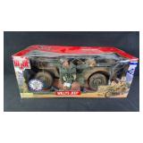 NIP G.I. Joe Limited Edition Willys Jeep
