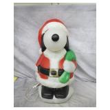 Santa's Best Snoopy Christmas Blow Mold