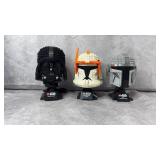 Built Lego Star Wars Helmet Kits