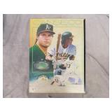 Jose Canseco Signed Sports Impressions Poster