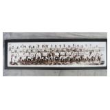 Framed 1928 Yankees Reproduction Team Photo