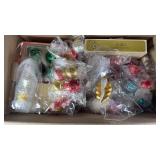 Large Lot Of Christmas Tree Ornaments+