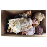 Large Lot Of Antique-Vintage Dolls