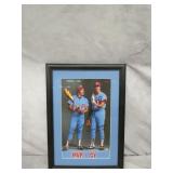 Mike Schmidt/Sreve Carlton Signed Poster-SGC COA