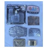 7pc Vintage Belt Buckles Lot