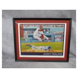 2005 Jimmy Rollins/Dick Perez Signed Print