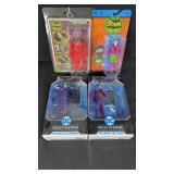 4pc NIP DC Joker & Riddler Action Figures
