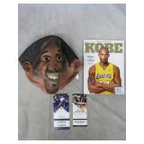4pc Kobe Bryant Memorabilia Lot