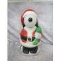 Santa's Best Snoopy Christmas Blow Mold