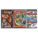 3pc Sub-Mariner #6-60 Marvel Comic Books