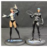 DC Universe Online Zatanna & Catwoman Statues