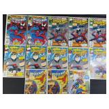13pc Spider-Man Unlimited #1-6 Marvel Comic Books