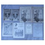 8pc 1905-1912 Philadelphia Theatre Program Lot