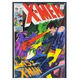 Uncanny X-Men #59 1969 Marvel Comic Book