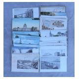 40pc Assorted Antique US Posctacrds Lot