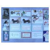 18pc Antique Comical & Sayings US Postcards