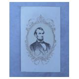 1865 Abraham Lincoln Carte de Visite