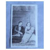 19th c. Tom Thumb & Family Carte de Visite