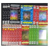 18pc Spider-Man Holo Foil Cover Marvel Comics