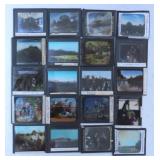 20pc Antique Magic Lantern Glass Slides Lot
