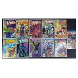 11pc Key Uncanny X-Men Marvel Comic Books