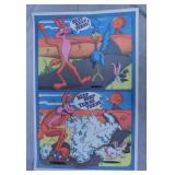 1972 Road Runner/Wile E Coyote Blacklight Poster