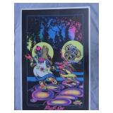 1973 Rock-On Dancing Mice Blacklight Poster