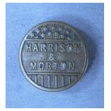 1888 Harrison/Morton Presidential Campaign Stud