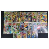 25pc Captain America #200-364 Marvel Comic Books