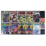 11pc Copper Age #1 Marvel Comic Books w/ Punisher