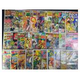 30pc Silver-Bronze Age Marvel & Comic Books