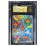 CGC 10 Pristine Pokemon Rotom ex #126/094 SIR
