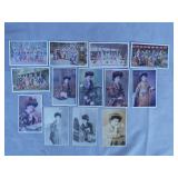 13pc Antique Japanese Geisha Postcards Lot