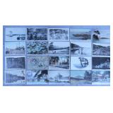 20pc Assorted Antique Japanese Postcards Lot