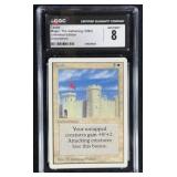 CGC 8 1993 MTG Unlimited Edition Castle