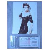 Ava Gardner Signed  Check-PSA COA
