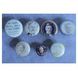 Antique Pennsylvania Political Lapel Studs Lot