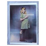 1969 Be Prepared Pregnant Girl Scout Poster