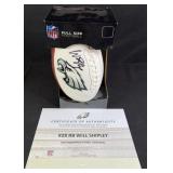 Will Shipley Signed NFL Football w/ COA