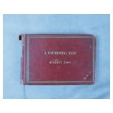 1904 A Continental Tour Photo Album Book