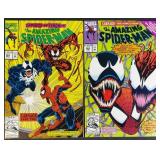 Amazing Spider-Man #362-363 Marvel Comic Books