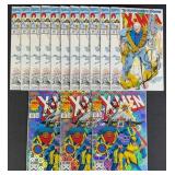 14pc Scott Lobdell Signed Uncanny X-Men Comics