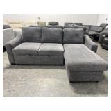 2-Pc Coddel Fabric Sectional w/ Storage & Sleeper