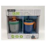 Reduce Coldee 2-Pc Spill-Proof Tumbler Set (14 oz)