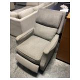 Fabric Push Recliner