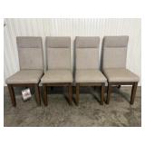 Set of 4 Bayside Upholstered Dining Chairs