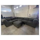7 Pc Fabric Modular Sectional Sofa