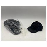 Forte Gear 12-Pc Black Cotton Caps