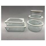 Pyrex Glass Storage Containers With Glass Lids